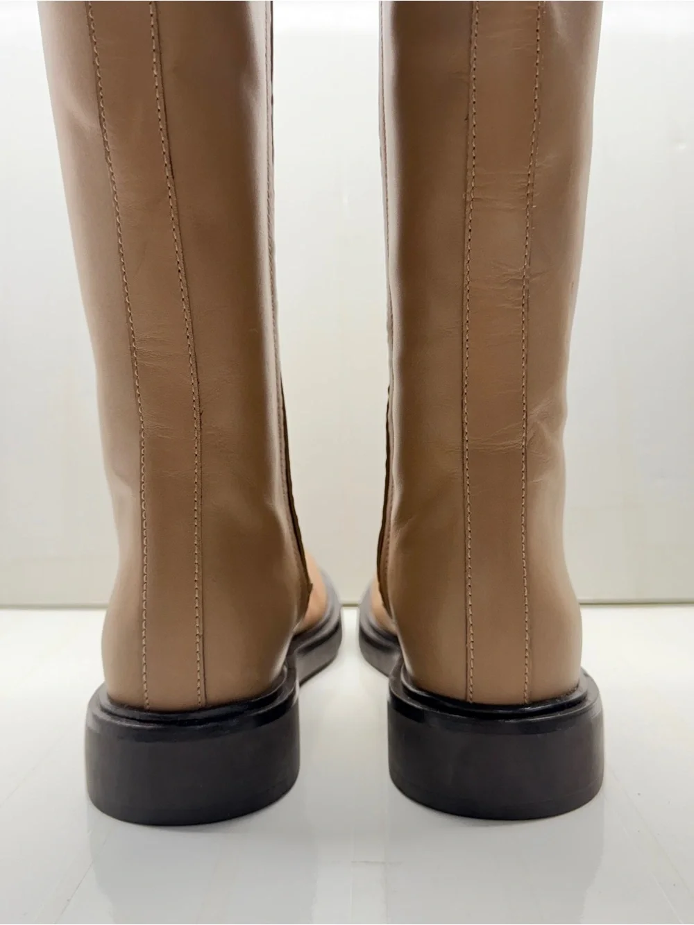 NEW Tory Burch Double T Utility Boots, Size 6.5